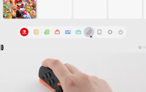 از حالت ماوس سوئیچ ۲ می توان برای حرکت در منوی خانه استفاده کرد
